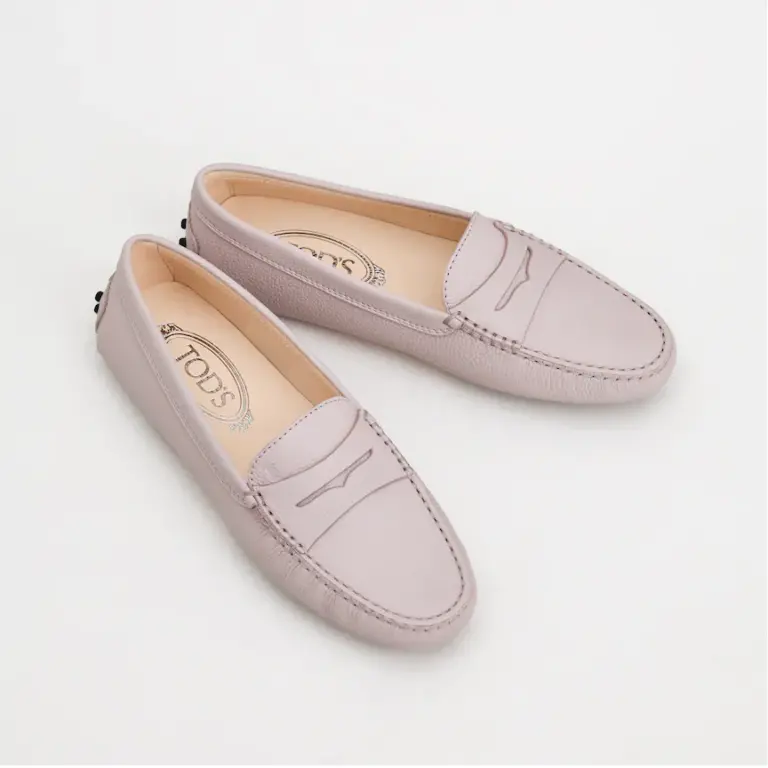 Giày Tod’s Gommino Driving Pink Leather XXW00G000105J1M025 - Ảnh 4