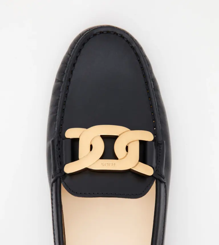 Giày Tod’s Kate chain-embellished leather loafers XXW00G0DE50D90B999 - Ảnh 5