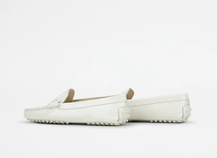 Giày Tod's Gommino Mokassin aus Lackleder 'CREME Damen' XXW00G0DN23OW040C016 - Ảnh 4