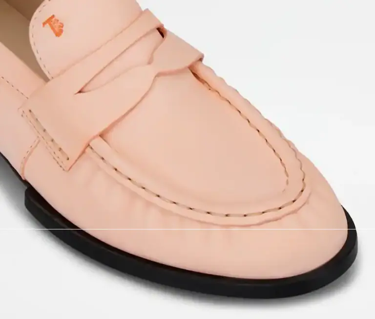 Giày Tod’s Woman Pink Loafers in Leather XXW02E0EC60PHX40M008 - Ảnh 3