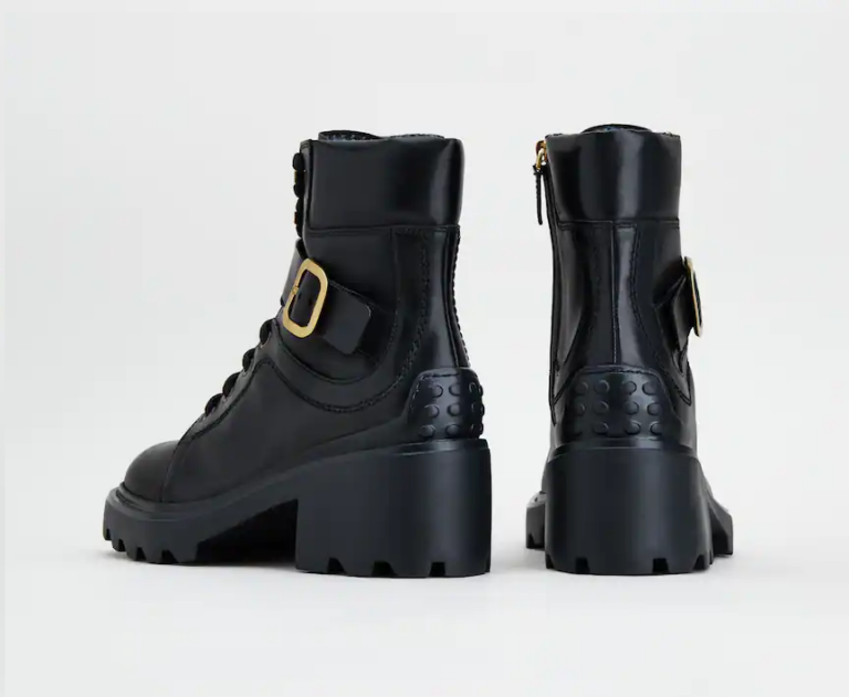 Giày Tod’s Black Boots in Leather XXW08D0EB33QGW42B999 - Ảnh 5