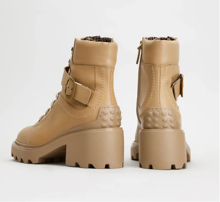 Giày Tod’s Woman Boots In Leather ‘Beige’ XXW08D0EB33QGWM021 - Ảnh 3