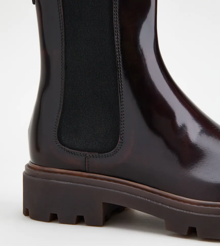 Giày Tod’s Ankle Boots In Leather XXW08J0EY10AKTR810 - Ảnh 3