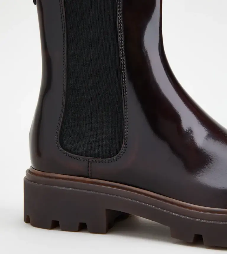 Giày Tod’s Ankle Boots In Leather XXW08J0EY10AKTR810 - Ảnh 3