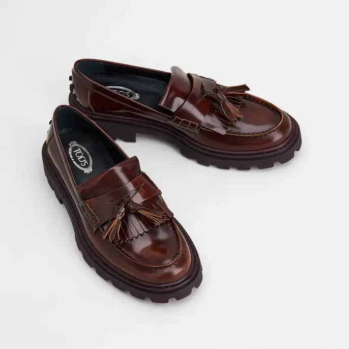 Giày Tod’s G.H. Bass & Co. Esther tasseled loafers XXW08J0EY30SHAS003 - Ảnh 4