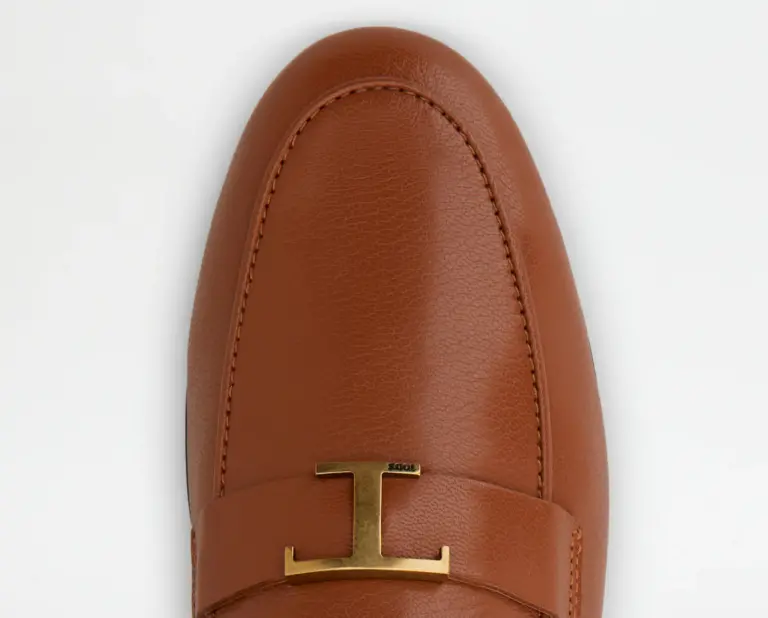 Giày Tod’s Brown Loafers T Timeless in Leather XXW35B0ED10TRP39MS018 - Ảnh 4