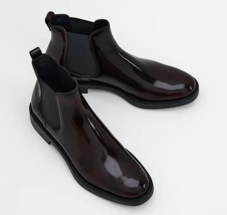 Giày Tod’s Woman Burgundy Ankle Boots in Leather XXW60C0DD50AKTR810 - Ảnh 3