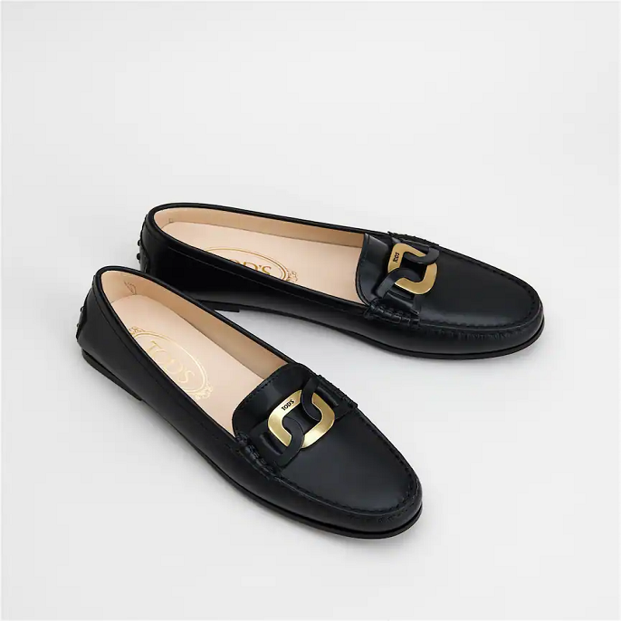 Giày Tod’s Kate leather loafers XXW74B0DT41NB6B999 - Ảnh 5