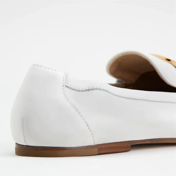 Giày Tod’s Logo-Plaque Leather Loafers XXW79A0EQ20SYRB015 - Ảnh 3