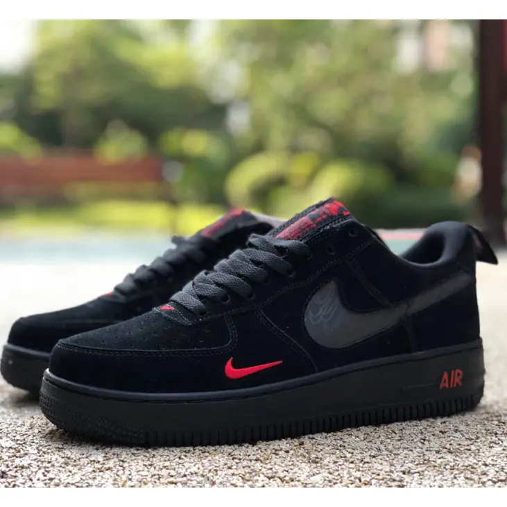 Alternative view of Giày Nike Air Force 1 Low 'Black Orange' DZ4514-001