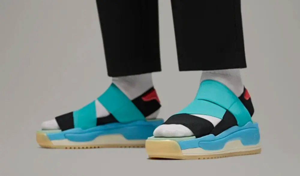 Dép Adidas Y3 Hokori 'Black Mint' GX1056 - Ảnh 3