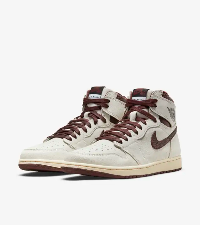 Giày Nike A Ma Maniére x Air Jordan 1 High OG 'Airness' DO7097 100 - Ảnh 5