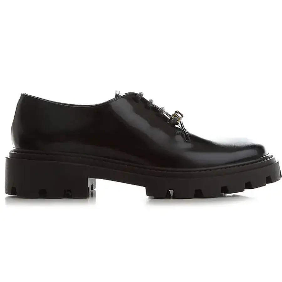 Giày Tod’s Woman Black Lace-ups in Leather XXW08J0EZ00SHA41B999