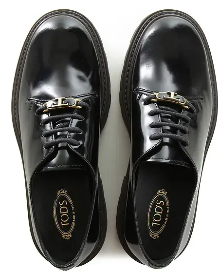 Alternative view of Giày Tod’s Woman Black Lace-ups in Leather XXW08J0EZ00SHA41B999
