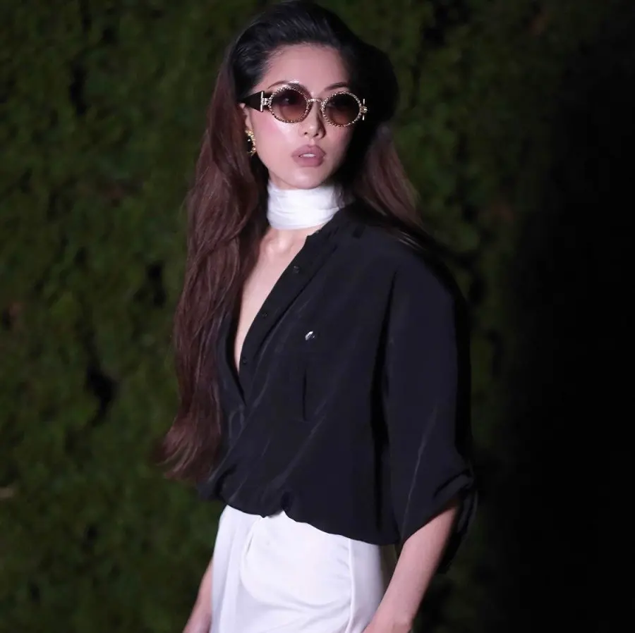 Kính Saint De Paris Gabrielle Sunglasses 'Black Gold' - Ảnh 3