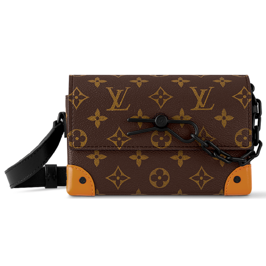 Túi Louis Vuitton Steamer Monogram Macassar 'Brown' M82534