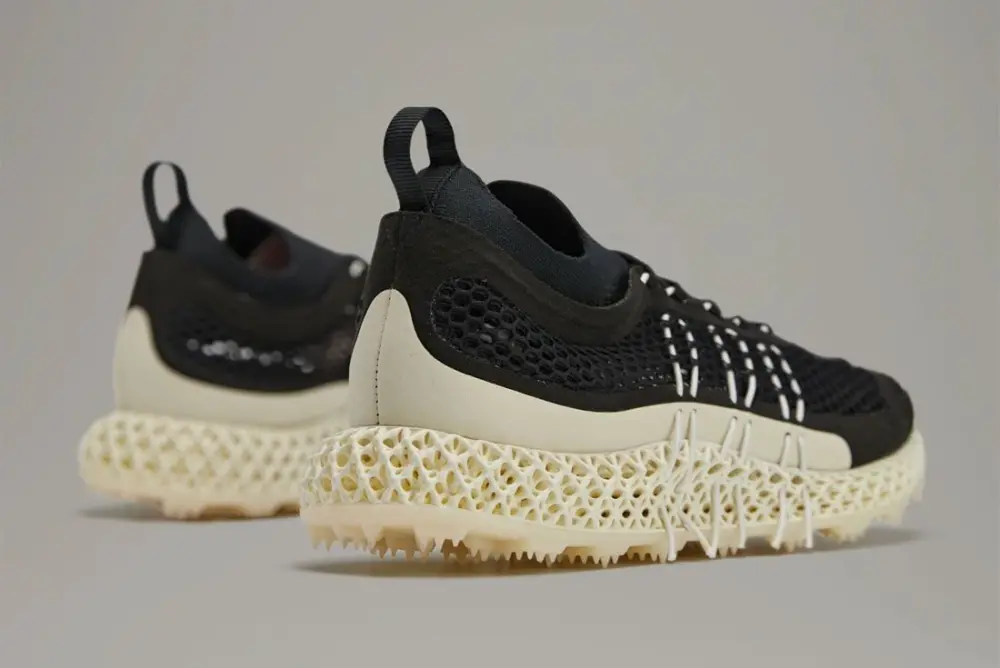 Giày Adidas Y-3 Runner 4D 'Black White' GX1091 - Ảnh 5
