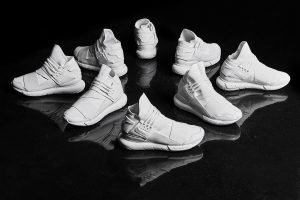 Alternative view of Giày Adidas Y3 Qasa Hi Triple White AQ5500