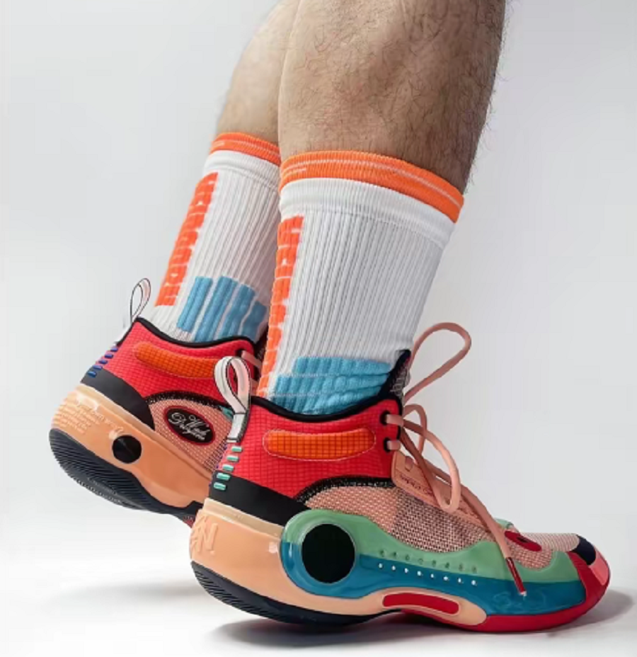 Giày Lining Way of Wade 10 Art Multicolor ABAS115-8 - Ảnh 4