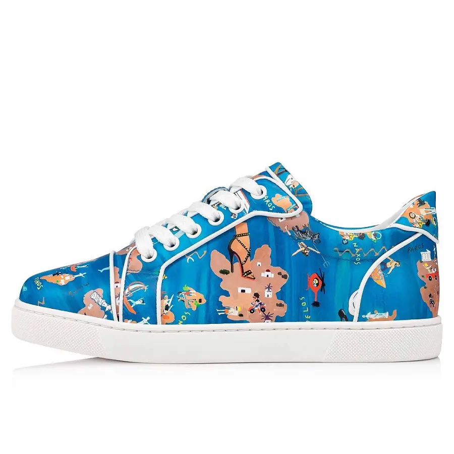 Giày Christian Louboutin Vieira 'Multicolor Odissey' 3220623J322 - Ảnh 3