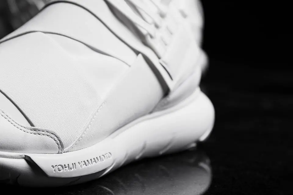Giày Adidas Y3 Qasa Hi Triple White AQ5500 - Ảnh 6