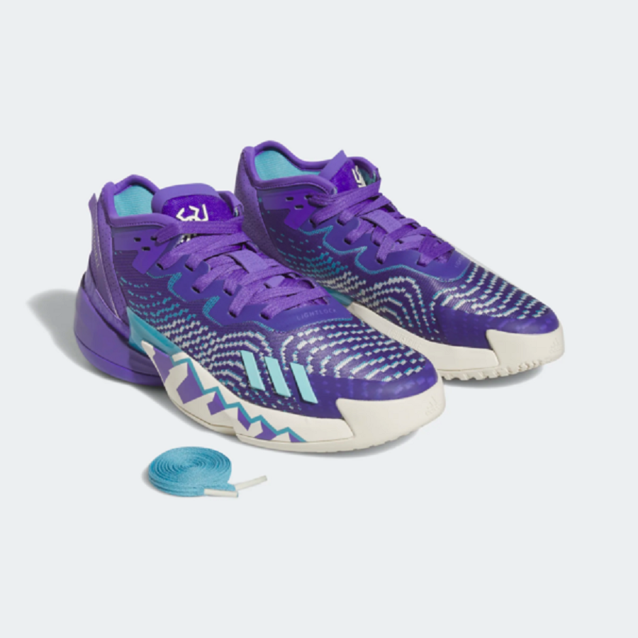 Giày Adidas DON Issue 4 ‘Throwback Utah Jazz’ HR0710 - Ảnh 4