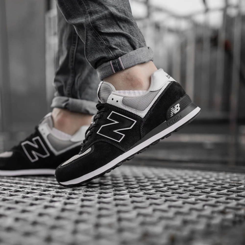 Giày New Balance 574 'Classic Black' ML574SSN - Ảnh 2