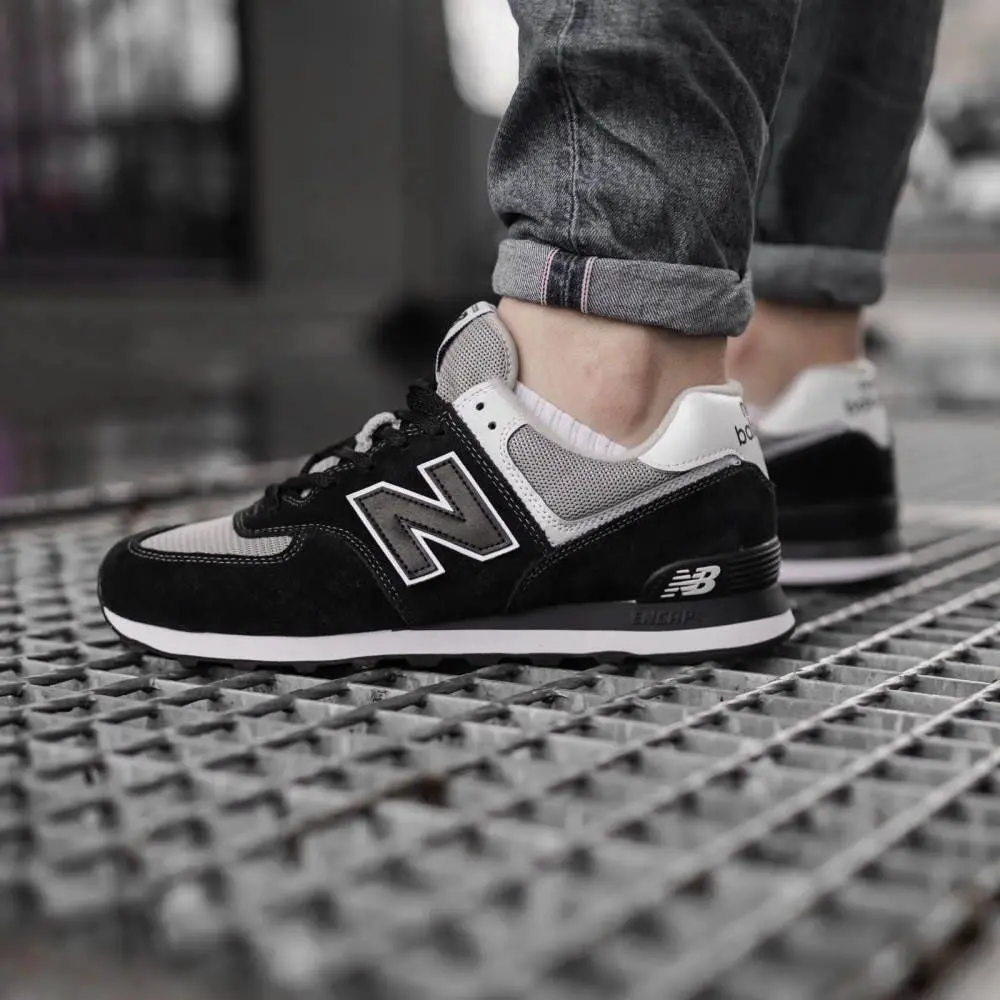 Giày New Balance 574 'Classic Black' ML574SSN - Ảnh 3