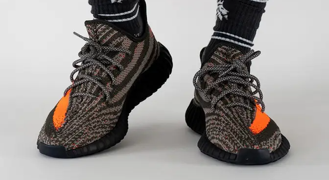 Giày Adidas Yeezy Boost 350 V2 'Carbon Beluga' HQ7045 - Ảnh 3