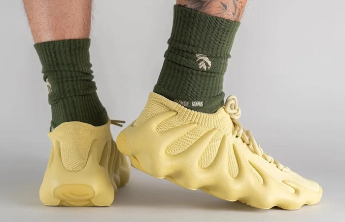 Giày Adidas yeezy 450 SULFUR 'yellow' HP5426 - Ảnh 2