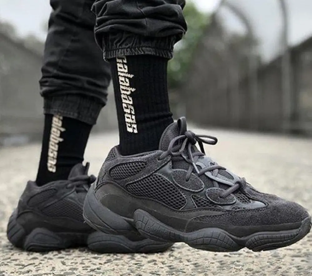 Giày Adidas Yeezy 500 Utility 'Black' F36640 - Ảnh 4