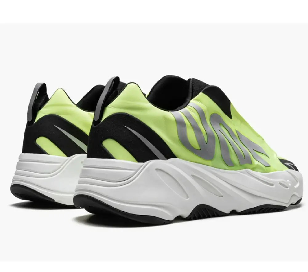Alternative view of Giày Adidas Yeezy Boost 700 MNVN Laceless 'Phosphor' GY2055