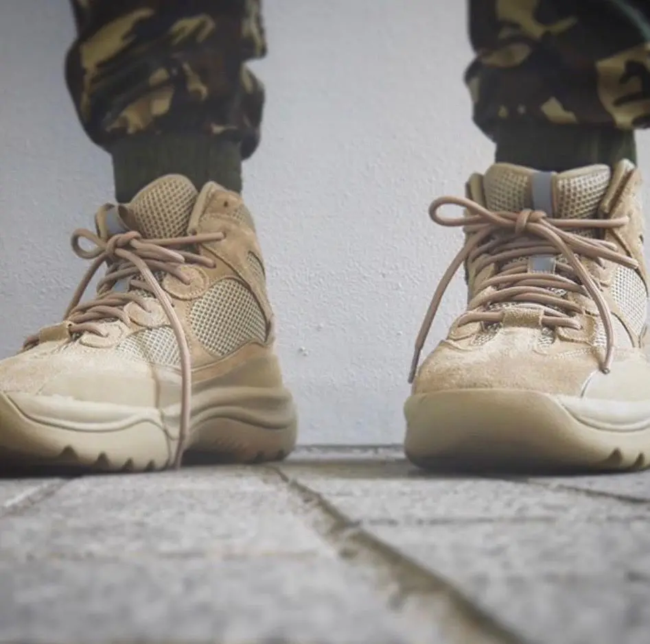 Alternative view of Giày Adidas Yeezy Desert Boot 'Rock' EG6462