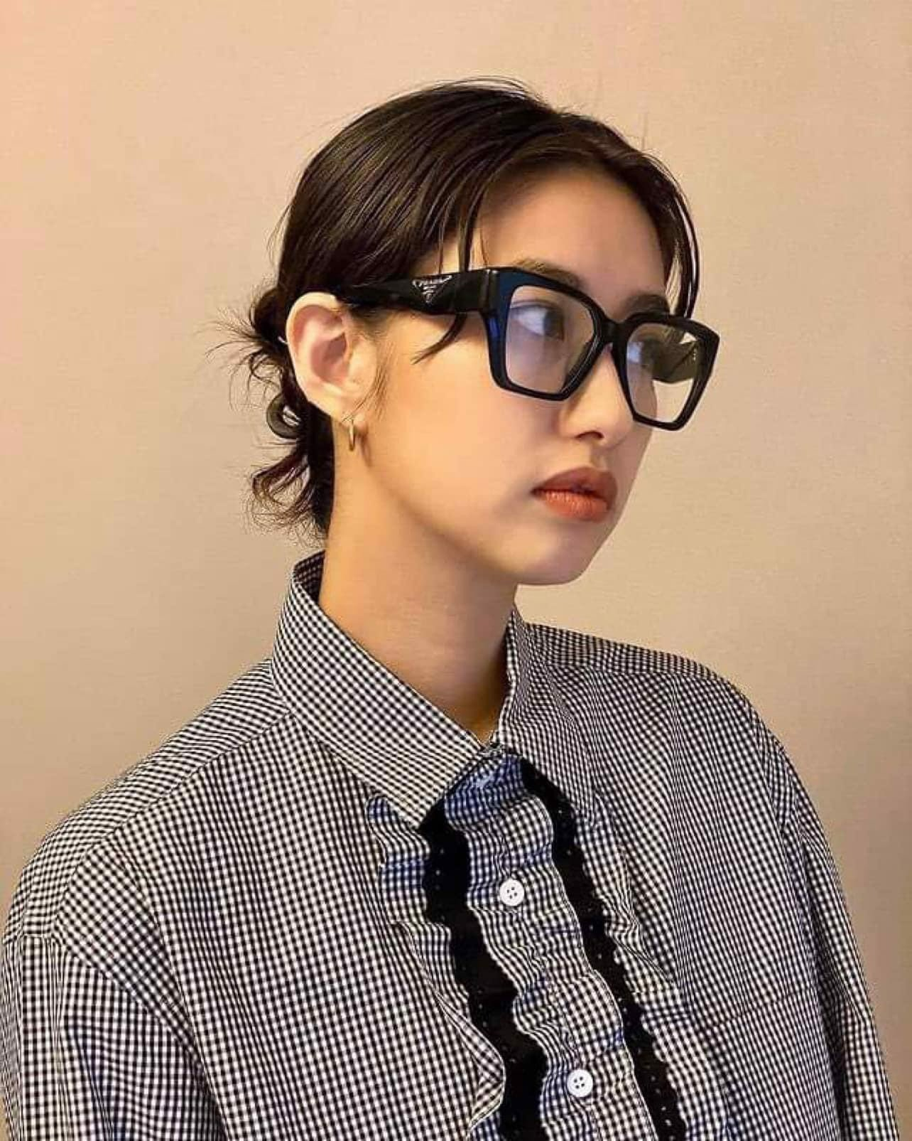 Kính Prada Eyeglasses 'Black' PR09ZV1AB1O1 - Ảnh 9