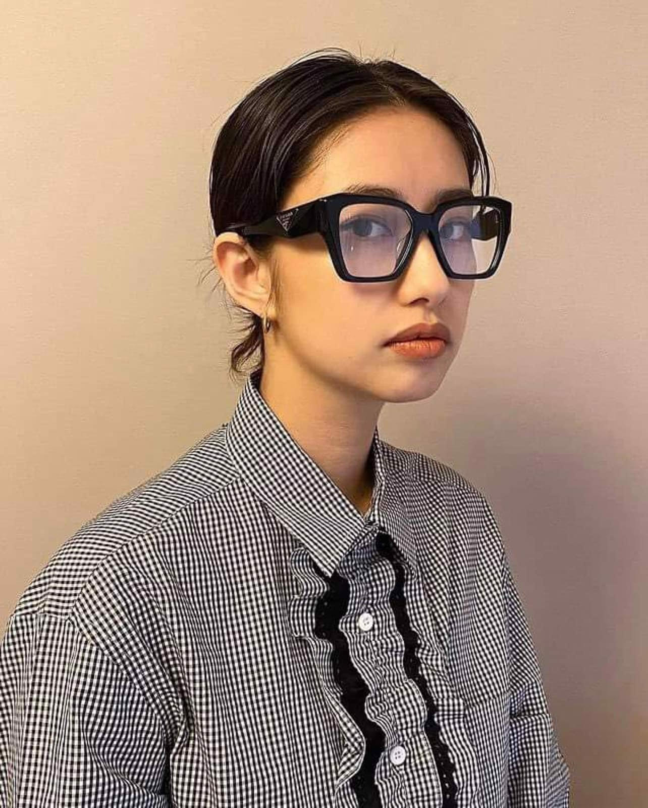 Kính Prada Eyeglasses 'Black' PR09ZV1AB1O1 - Ảnh 8