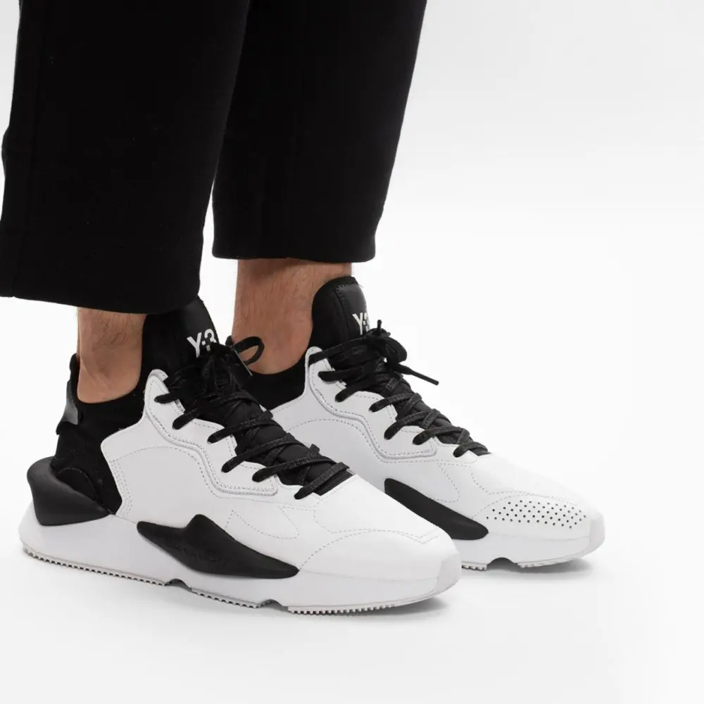 Giày Adidas Y-3 Kaiwa 'White Black' FX7280 - Ảnh 3
