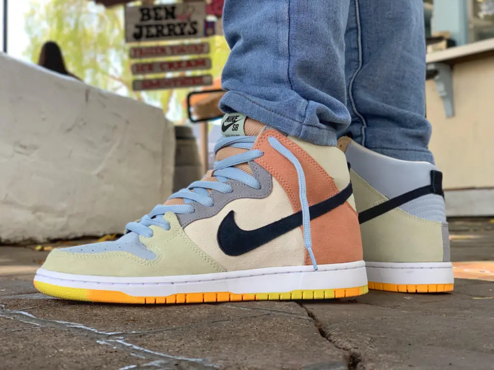 Giày Nike Dunk High Pro SB 'Spectrum' CN8345-001 - Ảnh 6