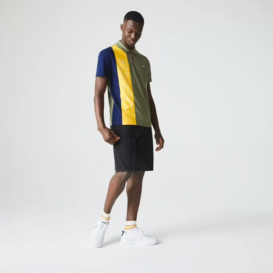 Alternative view of Áo Lacoste Men's Ultra-Light Color Matching Knitted Polo YH9852-51G-XHR