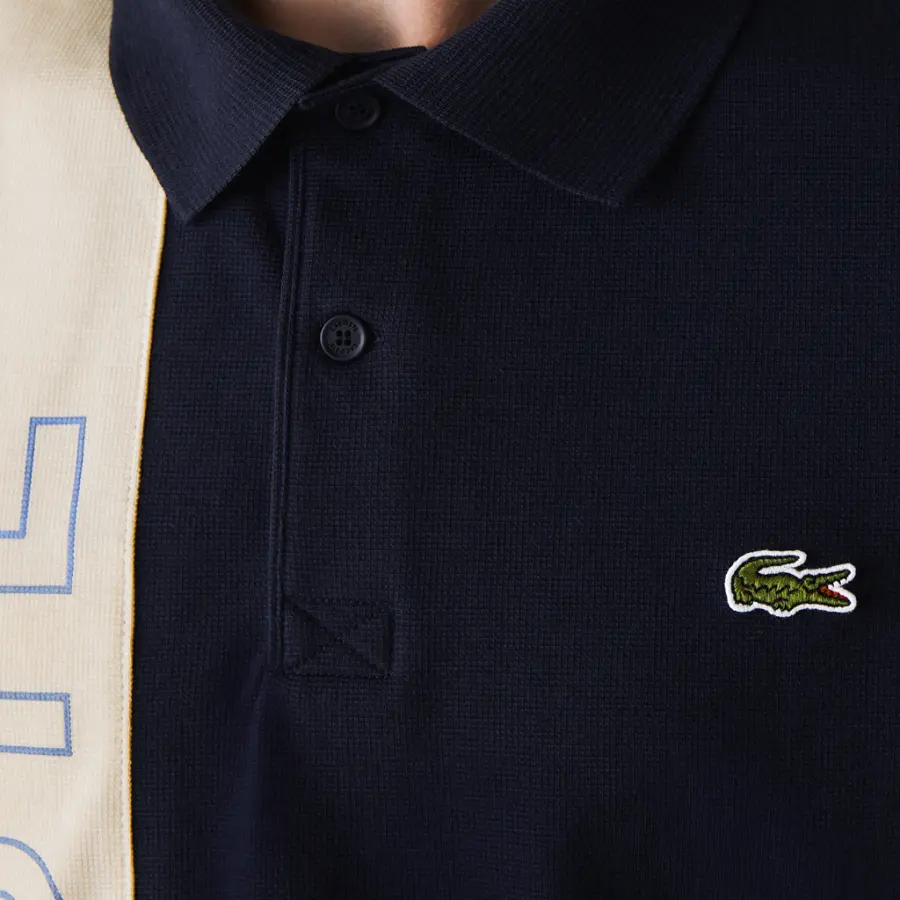 Áo Lacoste Regular Fit Ultra Lightweight 'Navy Beige' YH9852-00-L7Q - Ảnh 7