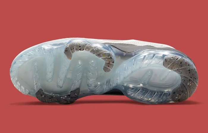 Giày Nike Air Vapormax 2021 Flyknit 'Light Bone University Red' DH4085-003 - Ảnh 5