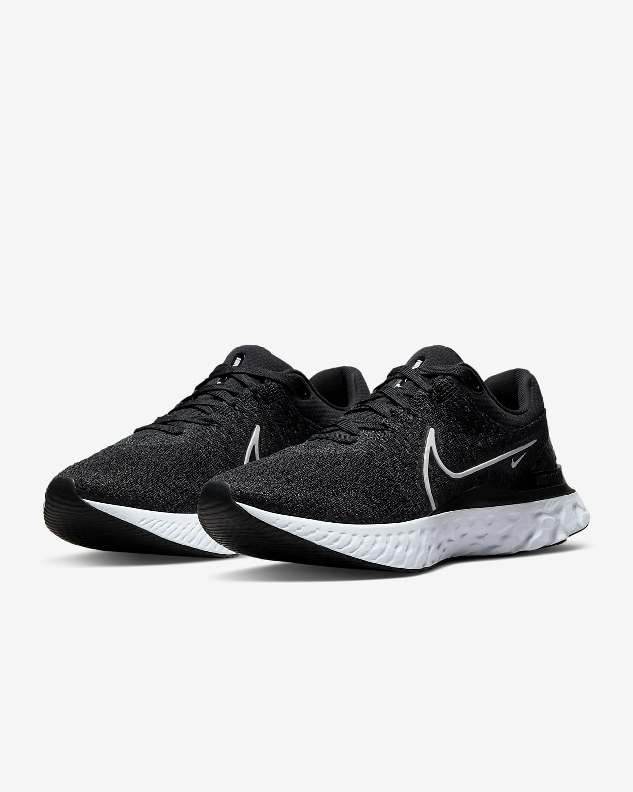 Giày Nike React Infinity Run Flyknit 3 'Black White DH5392-001 - Ảnh 5