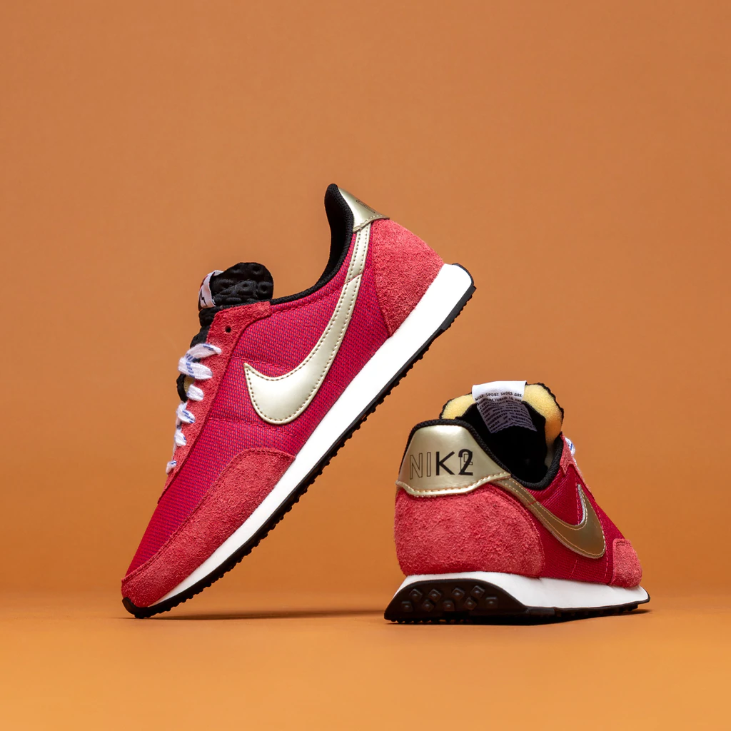 Giày Nike Waffle Trainer 2 SD 'Gym Red Gold' DC8865-600 - Ảnh 4