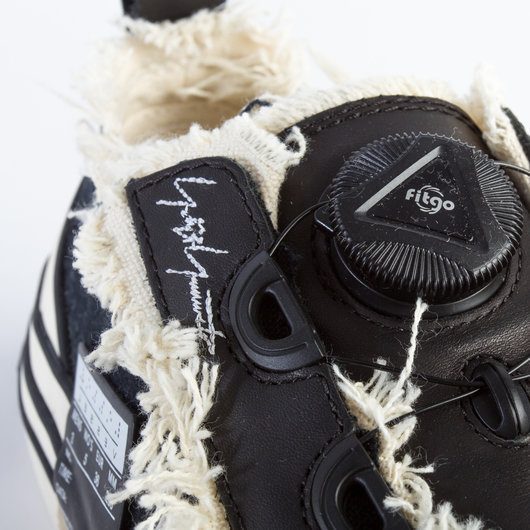 Giày VESSEL x Yohji Yamamoto Wmns Patchwork Platform Low 'Black White' FN E01 060 - Ảnh 3