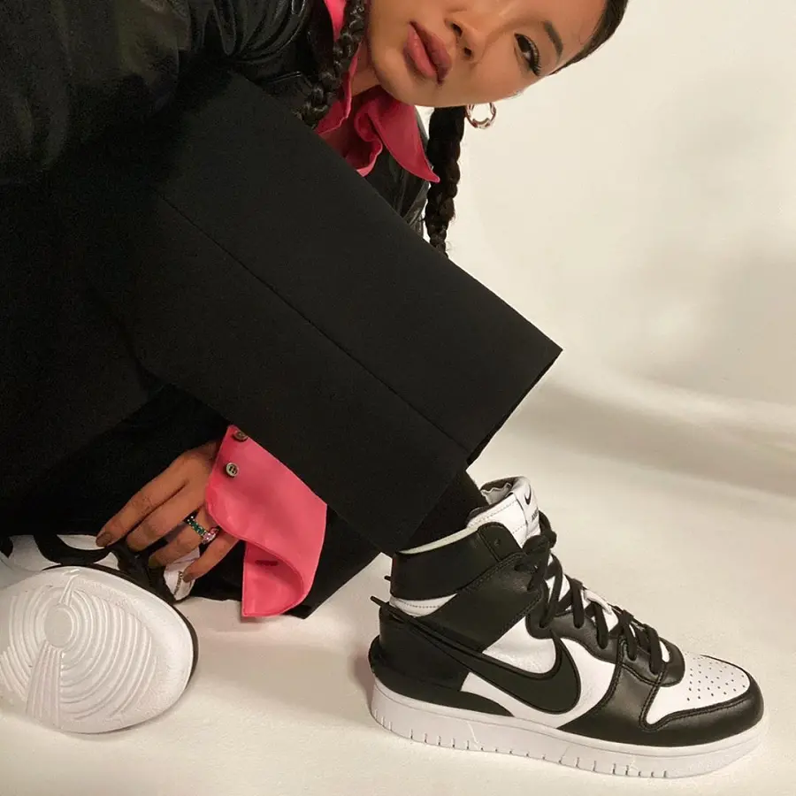 Giày Nike Dunk High x Ambush 'Black' CU7544-001 - Ảnh 6