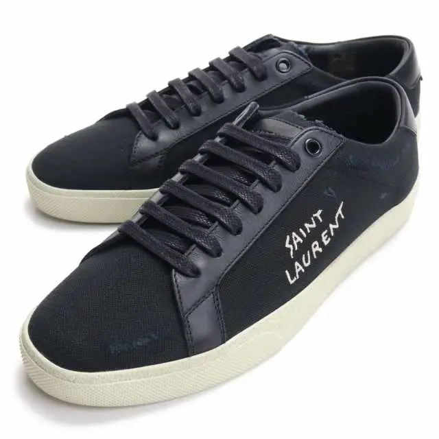 Giày Saint Laurent Court Classic SL06 'Black' 611106-GUP50-1000 - Ảnh 3