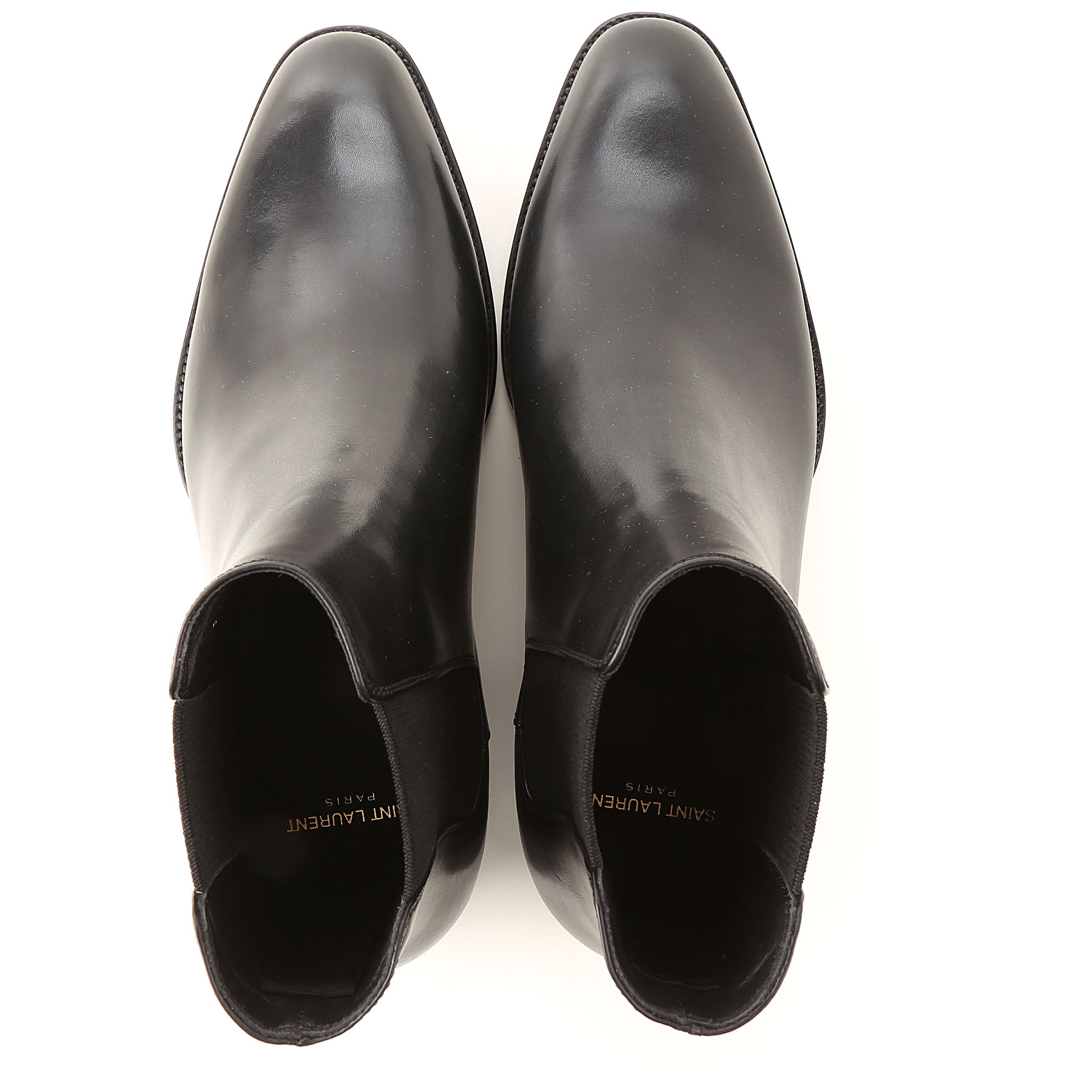 Giày Saint Laurent Wyatt Smooth Leather Chelsea Boot 'Black' 6341951YL001000 - Ảnh 3