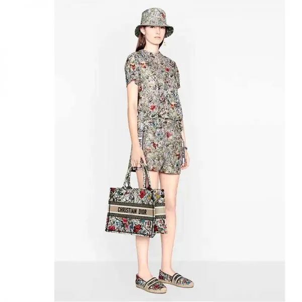 Alternative view of Giày Dior Espadrille 'Multicolor Mille Fleurs' KCB585MLE_S89Z