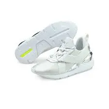 Giày Puma Wmns Muse X3 'White Metallic Silver' 375131-02 - Ảnh 5