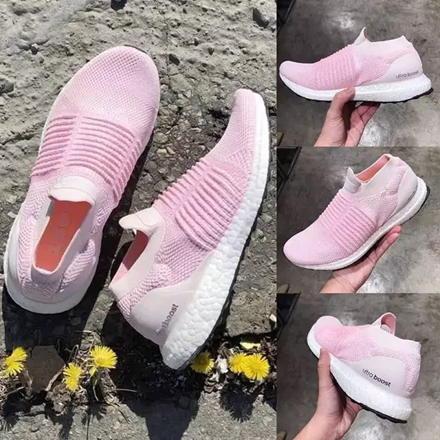 Giày Adidas Wmns UltraBoost Laceless 'Orchid Tint' B75856 - Ảnh 3