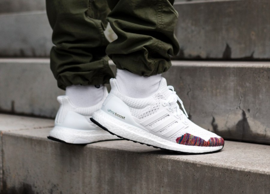 Giày Adidas UltraBoost 1.0 Retro 'White Multi' BB7800 - Ảnh 8